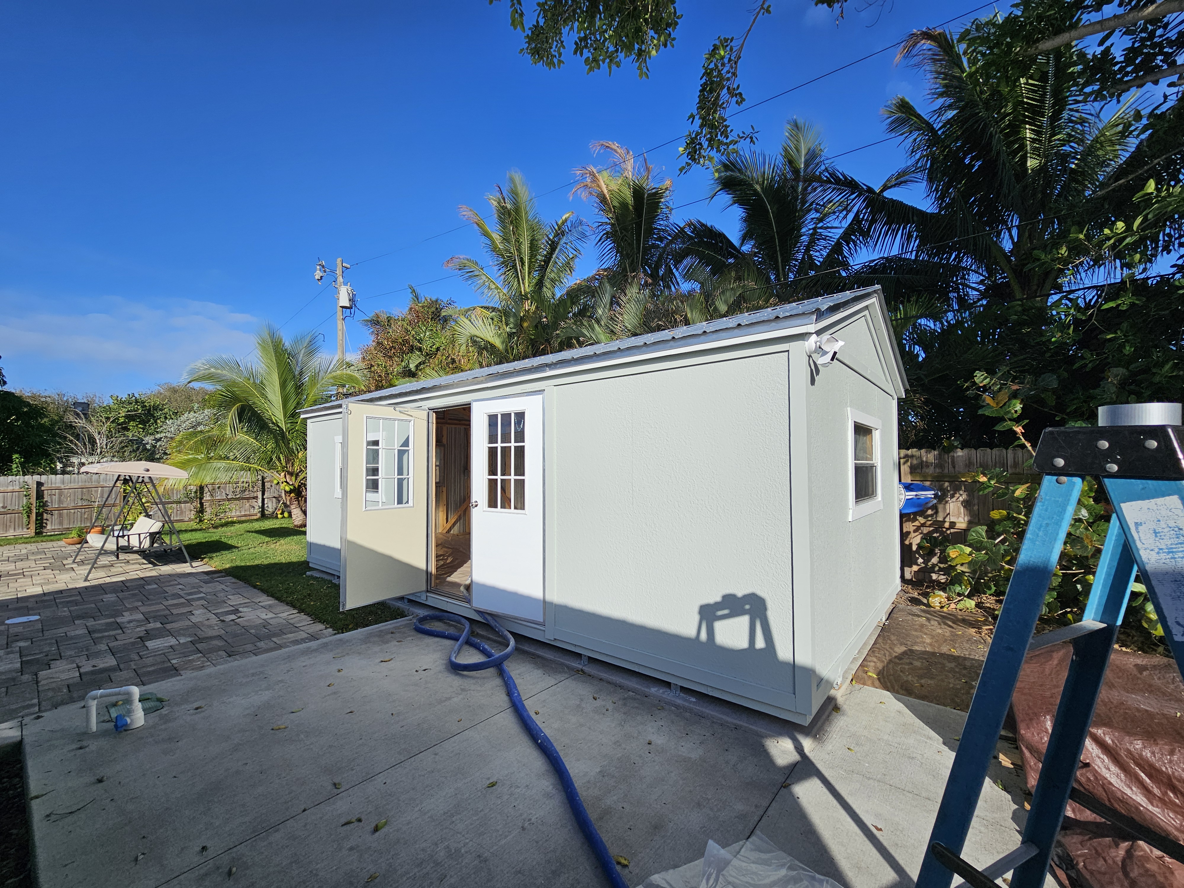 Complete crawl space encapsulation and spray foam insulation in Titusville Florida home